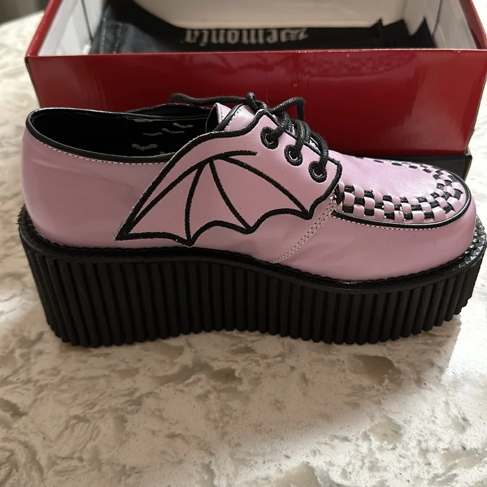 Demonia Women’s Size 8 Purple Shoes